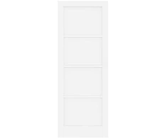 Vidaus durys 78 x 211 cm fanera Balta