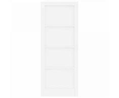 Vidaus durys 83 x 211 cm fanera Balta