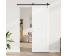 us durys Balta 83 x 232 cm fanera