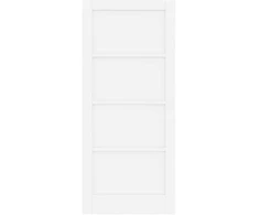 Vidaus durys 86 x 198,5 cm fanera Balta