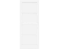 Vidaus durys 86 x 211 cm fanera Balta