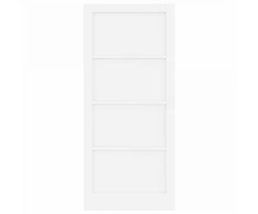 Vidaus durys 93 x 211 cm fanera Balta