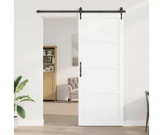 us durys Balta 93 x 232 cm fanera