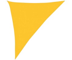 Uždanga nuo saulės, geltonos spalvos, 3x4x5m, HDPE, 160g/m²