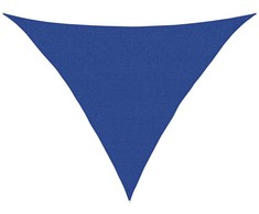 Uždanga nuo saulės, mėlyna, 2,5x2,5x3,5m, HDPE, 160g/m²