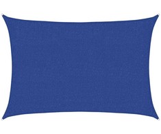 Uždanga nuo saulės, mėlynos spalvos, 2x2,5m, HDPE, 160g/m²