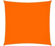 Uždanga nuo saulės, oranžinė,6x6m, oksfordo audinys, kvadratinė