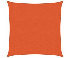 Uždanga nuo saulės, oranžinės spalvos, 2x2m, HDPE, 160g/m²