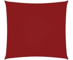 Uždanga nuo saulės, raudona, 3,6x3,6m, oksfordo audinys