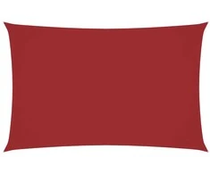 Uždanga nuo saulės, raudona,4x7m, oksfordo audinys, stačiakampė