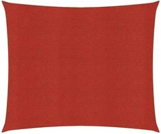 Uždanga nuo saulės, raudonos spalvos, 6x6m, HDPE, 160g/m²