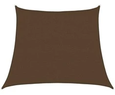 Uždanga nuo saulės, rudos spalvos, 3/4x3m, HDPE, 160g/m²