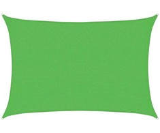 Uždanga nuo saulės, šviesiai žalia, 2,5x3,5m, HDPE, 160g/m²