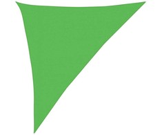Uždanga nuo saulės, šviesiai žalia, 3x4x5m, HDPE, 160g/m²