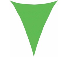 Uždanga nuo saulės, šviesiai žalia, 5x7x7m, HDPE, 160g/m²