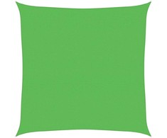 Uždanga nuo saulės, šviesiai žalia, 6x6m, HDPE, 160g/m²