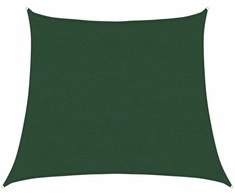 Uždanga nuo saulės, tamsiai žalia, 4/5x4m, HDPE, 160g/m²