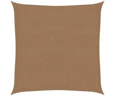 Uždanga nuo saulės, taupe spalvos, 2x2m, HDPE, 160g/m²