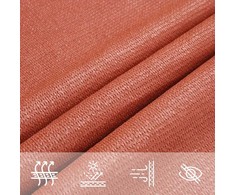 Uždanga nuo saulės, terakota spalvos, 3x4x5m, HDPE, 160g/m²