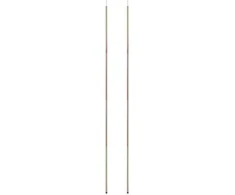 Uždangos nuo saulės stulpai, 2vnt., 200cm, plienas