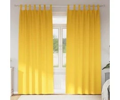 Užuolaidos su žiedais, blokuojančios šviesą 2 pcs