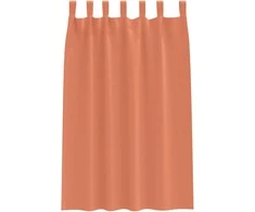 Užuolaidos su žiedais, blokuojančios šviesą 2 pcs Terakotos