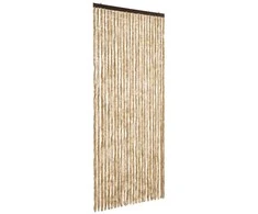 Užuolaida nuo musių, smėlio spalvos, 100x230cm, šenilis