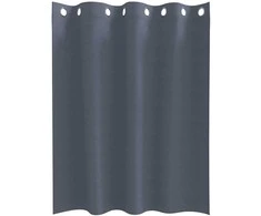 Užuolaidos su žiedais, blokuojančios šviesą 2 pcs Antracitas