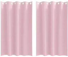Užuolaidos su žiedais, blokuojančios šviesą 2 pcs