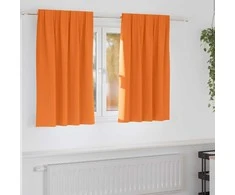 Užuolaidos su žiedais, blokuojančios šviesą 2 pcs