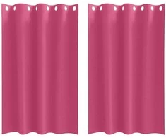 Užuolaidos su žiedais, blokuojančios šviesą 2 pcs