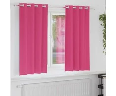 Užuolaidos su žiedais, blokuojančios šviesą 2 pcs