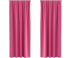 Užuolaidos su žiedais, blokuojančios šviesą 2 pcs
