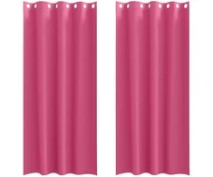 Užuolaidos su žiedais, blokuojančios šviesą 2 pcs