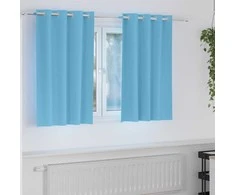 Užuolaidos su žiedais, blokuojančios šviesą 2 pcs