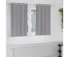 Užuolaidos su žiedais, blokuojančios šviesą 2 pcs
