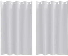 Užuolaidos su žiedais, blokuojančios šviesą 2 pcs