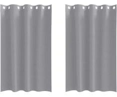 Užuolaidos su žiedais, blokuojančios šviesą 2 pcs