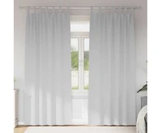 Užuolaidos su žiedais, blokuojančios šviesą 2 pcs