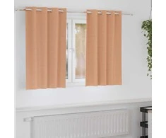 Užuolaidos su žiedais, blokuojančios šviesą 2 pcs