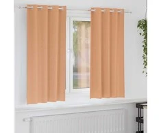 Užuolaidos su žiedais, blokuojančios šviesą 2 pcs