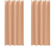 Užuolaidos su žiedais, blokuojančios šviesą 2 pcs