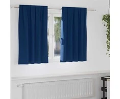 Užuolaidos su žiedais, blokuojančios šviesą 2 pcs