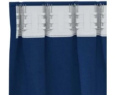 Užuolaidos su žiedais, blokuojančios šviesą 2 pcs