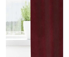 Užtemdymo užuolaidos 2 pcs Vyno raudona 140 x 260 cm Aksomas