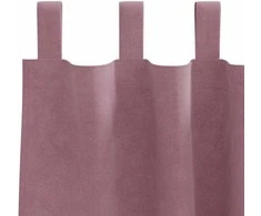 Užtemdymo užuolaidos 2 pcs Tamsiai rožinė 140 x 140 cm Aksomas