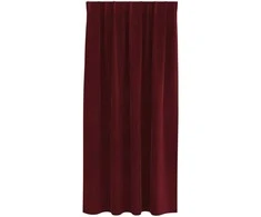 Užtemdymo užuolaidos 2 pcs Vyno raudona 140 x 175 cm Aksomas