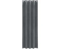 Užtemdymo užuolaidos 2 pcs Šviesiai pilka 140 x 245 cm Aksomas