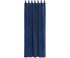 Užtemdymo užuolaidos 2 pcs Tamsiai mėlyna 140 x 225 cm Aksomas