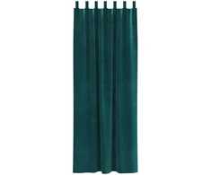Užtemdymo užuolaidos 2 pcs Tamsiai žalia 140 x 245 cm Aksomas